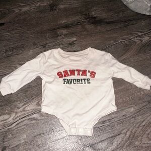 Wink Festive White Baby Bodysuit